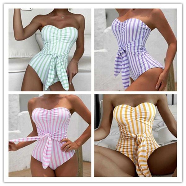 one piece swimsuit womens striped printed multicolor tube strappy, White;black
one piece swimsuit womens striped printed multicolor tube strappy, White;black