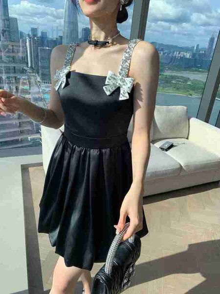 casual dresses designer lantern skirt rhinestone bowknot decoration fashion celebrity sling dress girl wlsm, Black;gray
casual dresses designer lantern skirt rhinestone bowknot decoration fashion celebrity sling dress girl wlsm, Black;gray