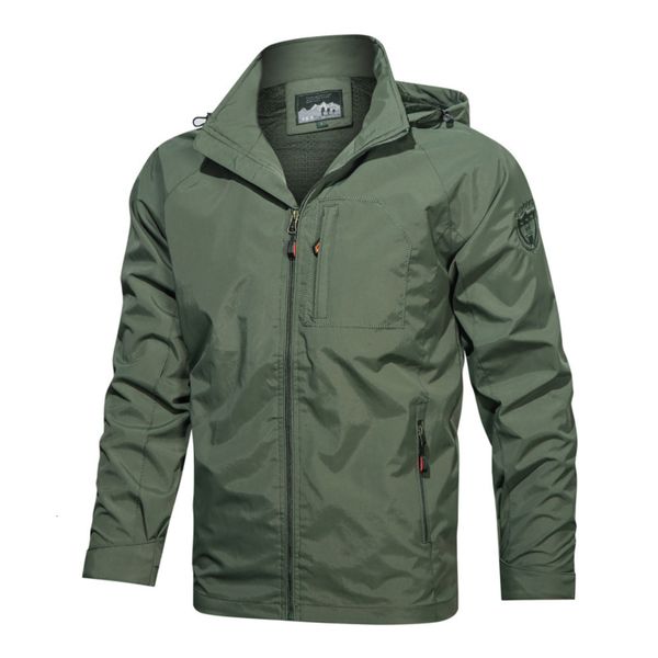 mens jackets mountaineering hooded submachine windproof casual coat outdoor large windbreaker 230214, Black;brown
mens jackets mountaineering hooded submachine windproof casual coat outdoor large windbreaker 230214, Black;brown