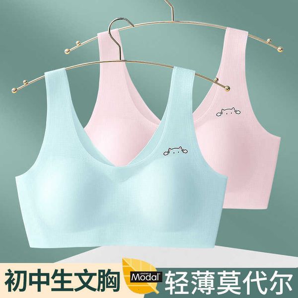 bra set lingerie traceless girls' underwear women's developmental vest junior middle school students senior high students' ad, Red;black
bra set lingerie traceless girls' underwear women's developmental vest junior middle school students senior high students' ad, Red;black