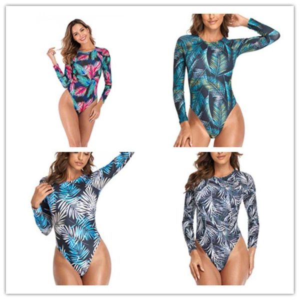 digital printing one piece bikini multi color long sleeve swimsuit womens, White;black
digital printing one piece bikini multi color long sleeve swimsuit womens, White;black