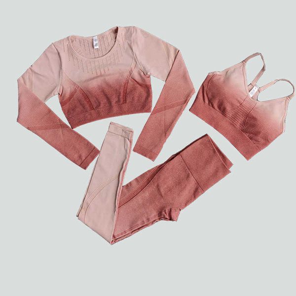 nxy yoga outfits 23pcs seamless ombre women set workout long sleeve crop training leggings clothing fitness sportswear sports suits 220523, White
nxy yoga outfits 23pcs seamless ombre women set workout long sleeve crop training leggings clothing fitness sportswear sports suits 220523, White