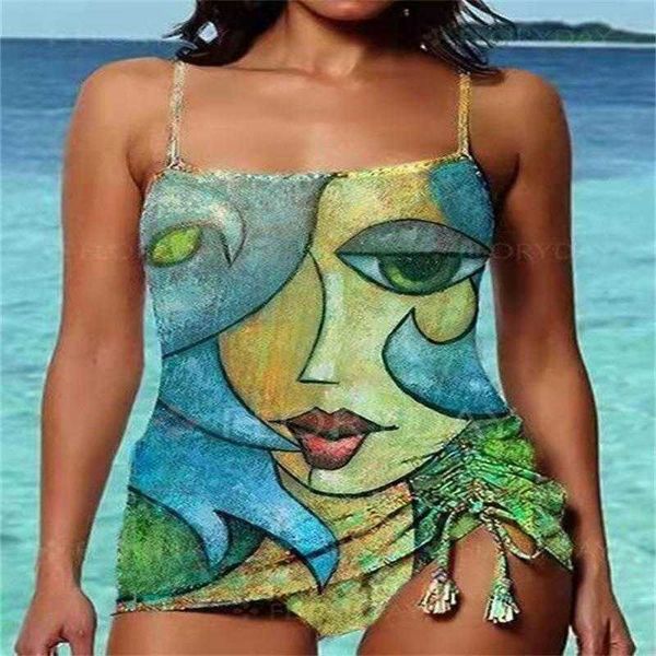 split swimsuit womens covering belly thin conservative customized printing, White;black
split swimsuit womens covering belly thin conservative customized printing, White;black