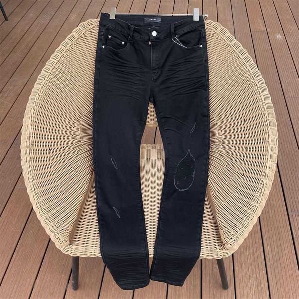 men's jeans amirs designer fashion pants cool stylish leisure ripped brand vibe style elastic black holes washed casual a32t, Blue
men's jeans amirs designer fashion pants cool stylish leisure ripped brand vibe style elastic black holes washed casual a32t, Blue