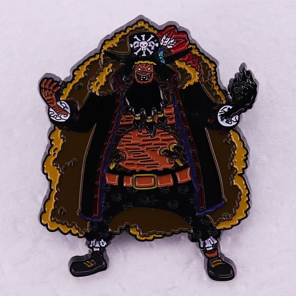 one piece villain black beard brooch cute anime movies games hard enamel pins collect metal cartoon brooch backpack hat bag collar lapel bad, Blue
one piece villain black beard brooch cute anime movies games hard enamel pins collect metal cartoon brooch backpack hat bag collar lapel bad, Blue