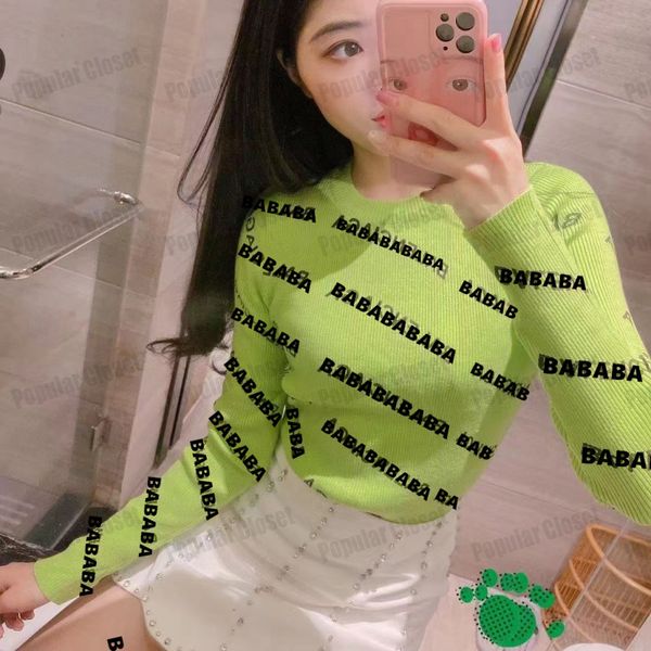 correct letter slim knit sweater womens spring autumn sweaters multicolor tees clothing undercoat new fashion long tshirts s-xl, White
correct letter slim knit sweater womens spring autumn sweaters multicolor tees clothing undercoat new fashion long tshirts s-xl, White