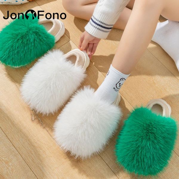 slippers jonofono woman slippers plush fur ins warm couple slippers fashion comfortable home shoes ladies footwear 230213, Black
slippers jonofono woman slippers plush fur ins warm couple slippers fashion comfortable home shoes ladies footwear 230213, Black
