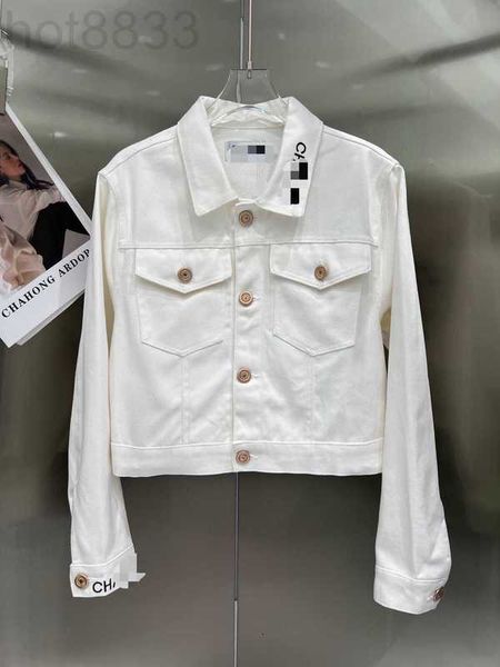 women's jackets designer new beaded denim coat hand sleeve collar embroidery stickers qr23, Black;brown
women's jackets designer new beaded denim coat hand sleeve collar embroidery stickers qr23, Black;brown