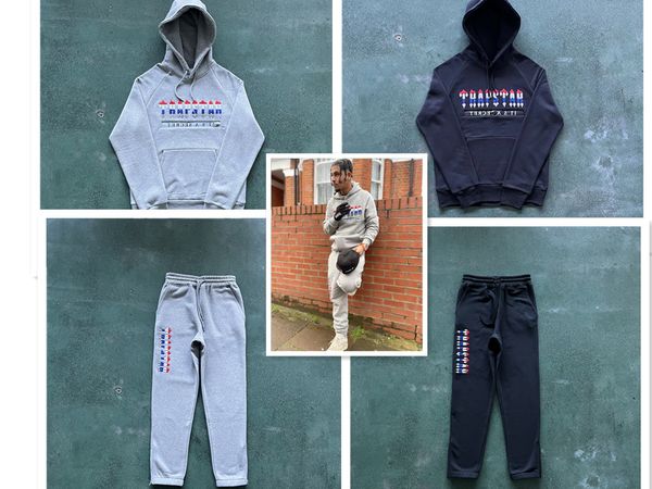 23ss men's trapstar hoodie recognizable qr code london detachable embroidered hooded women's jacket black couple warm wear
23ss men's trapstar hoodie recognizable qr code london detachable embroidered hooded women's jacket black couple warm wear