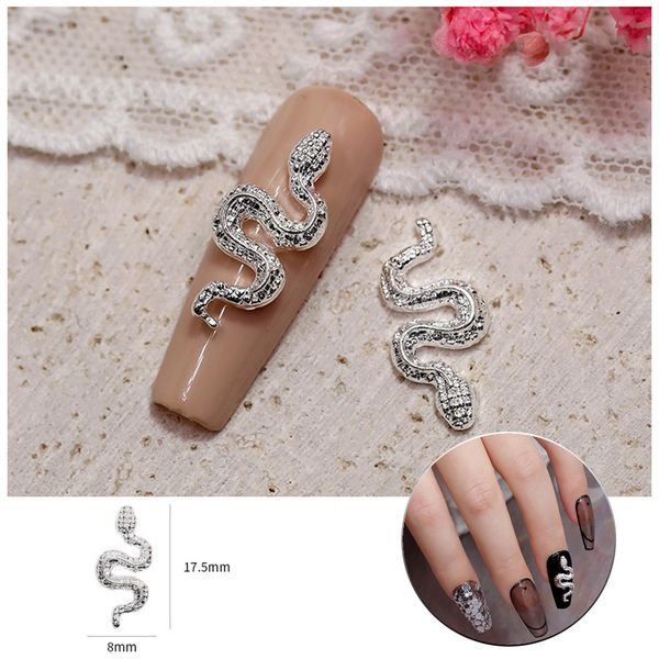 nail art decorations 10pcs exquisite snake charms glitter luxury rhinestones parts 3d diamond wave jewelry gems manicure decor s1 230214, Silver;gold
nail art decorations 10pcs exquisite snake charms glitter luxury rhinestones parts 3d diamond wave jewelry gems manicure decor s1 230214, Silver;gold