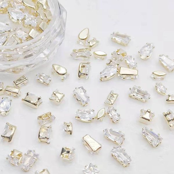 nail art decorations 50pcsbag quality gold silver sparkle mini flatback diamonds for nails decoration horse eyes water drop shaped deisgner, Silver;gold
nail art decorations 50pcsbag quality gold silver sparkle mini flatback diamonds for nails decoration horse eyes water drop shaped deisgner, Silver;gold