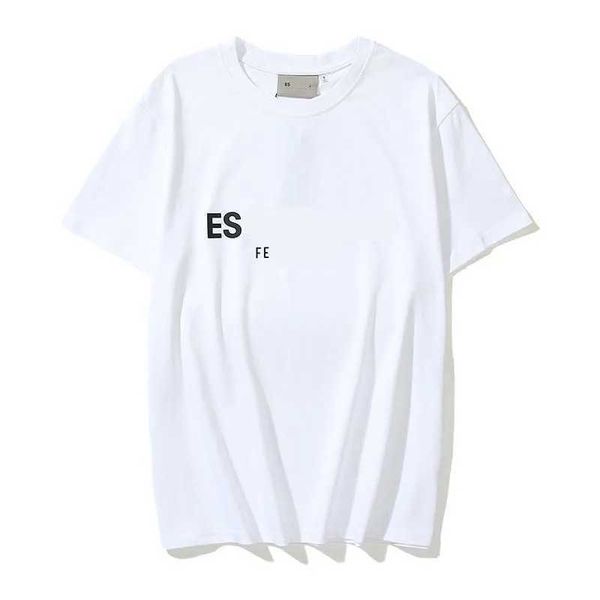 fog designer ess mens chest letter laminated print ide short sleeve men's high street loose oversize casual pure tees for men and women, White;black
fog designer ess mens chest letter laminated print ide short sleeve men's high street loose oversize casual pure tees for men and women, White;black
