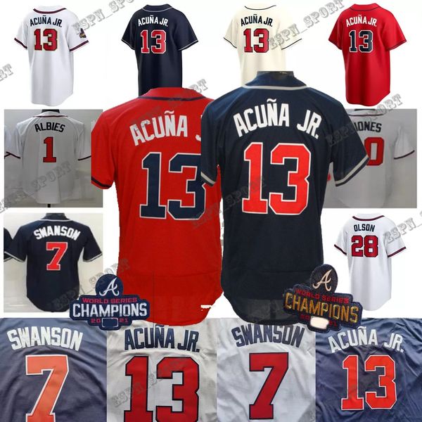 2022 custom ws gold program 13 ronald acuna jr. jersey 28 matt olson 7 dansby swanson jorge soler deion sanders 27 austin riley 1 ozzie albi, Blue;black
2022 custom ws gold program 13 ronald acuna jr. jersey 28 matt olson 7 dansby swanson jorge soler deion sanders 27 austin riley 1 ozzie albi, Blue;black