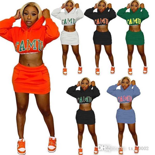 2023 designer spring women two piece dress outfits tracksuits sweatsuit set fashionl hooded sweater bag hip skirt suit, White
2023 designer spring women two piece dress outfits tracksuits sweatsuit set fashionl hooded sweater bag hip skirt suit, White