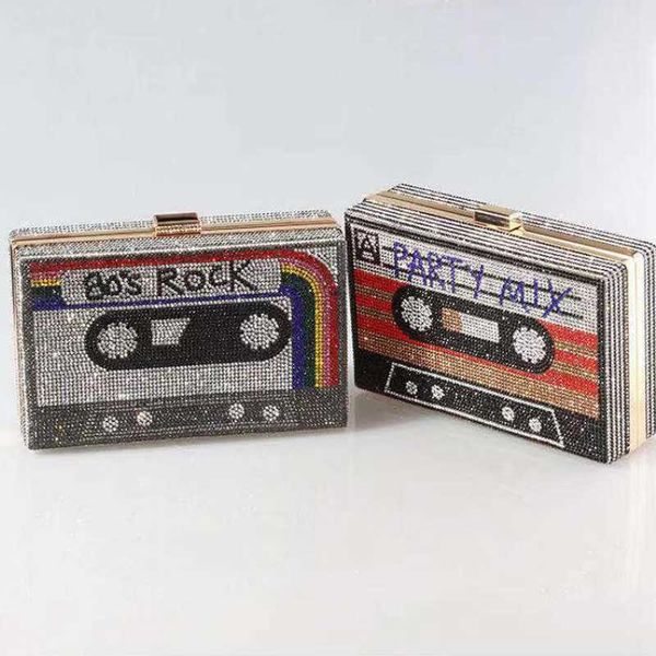 creative magnetic tape design evening bag vintage diamonds clucth purses luxury rhinestone funny party shoulder crossbody bags 230214
creative magnetic tape design evening bag vintage diamonds clucth purses luxury rhinestone funny party shoulder crossbody bags 230214