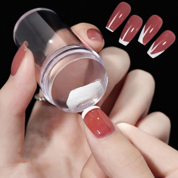 nail art templates transparent stamper with scraper 2pcs jelly silicone stamp for french s manicuring kits stamping tool set 230214, White
nail art templates transparent stamper with scraper 2pcs jelly silicone stamp for french s manicuring kits stamping tool set 230214, White