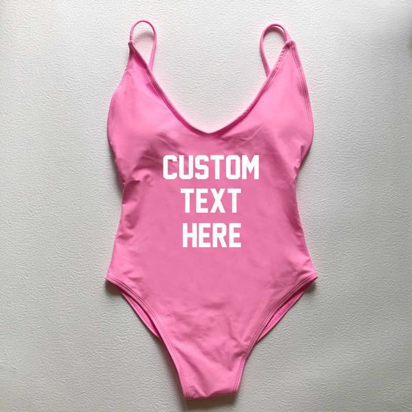 women's swimwear one piece swimsuit women swimwear custom text thong bikini bathing suit maillot de bain femme padded swimming suit fem, White;black
women's swimwear one piece swimsuit women swimwear custom text thong bikini bathing suit maillot de bain femme padded swimming suit fem, White;black