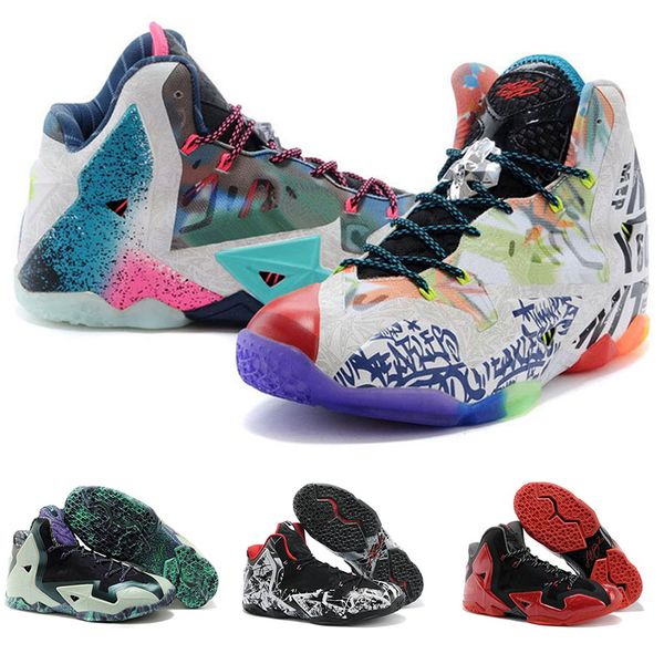 mens what the lebron 11 basketball shoes graffiti christmas south beach kings pride black red bred green sneakers tennis size us 7-us 12
mens what the lebron 11 basketball shoes graffiti christmas south beach kings pride black red bred green sneakers tennis size us 7-us 12