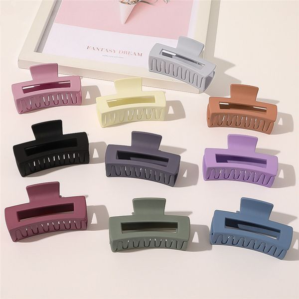 korean big hair claws accessories elegant frosted hairclip plastic hairs clip headwear for women girls hairpin ribbon, Slivery;white
korean big hair claws accessories elegant frosted hairclip plastic hairs clip headwear for women girls hairpin ribbon, Slivery;white