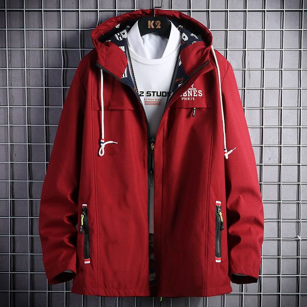 men s jackets 2023 hooded mens spring autumn casual solid color outwear coat slim hip hop clothes for youth zipper windbreaker 230213, Black;brown
men s jackets 2023 hooded mens spring autumn casual solid color outwear coat slim hip hop clothes for youth zipper windbreaker 230213, Black;brown