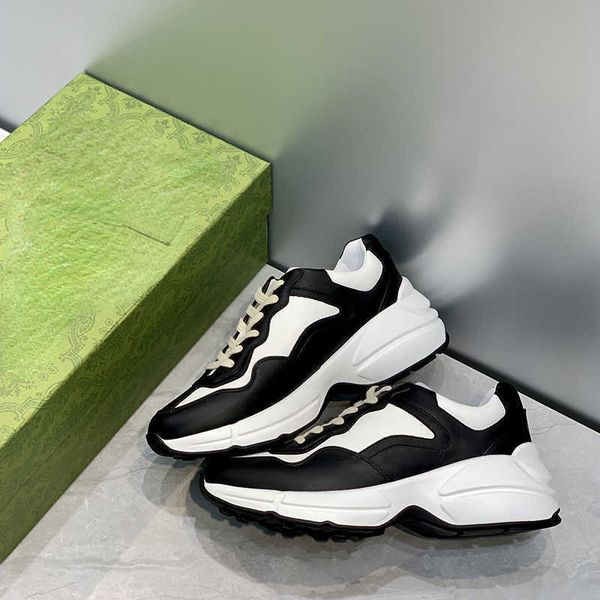 autumn and winter new classic black and white couple leather thick-soled casual shoes 2302141
autumn and winter new classic black and white couple leather thick-soled casual shoes 2302141