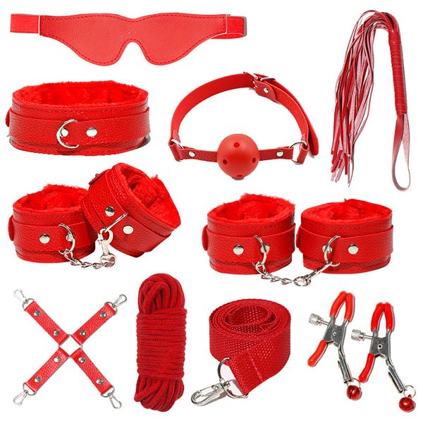 set toys for women couples shop sexules toys for adults 18 games exotic accessories bondage gear handcuffs, Black;white
set toys for women couples shop sexules toys for adults 18 games exotic accessories bondage gear handcuffs, Black;white