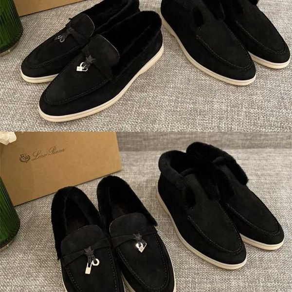 italy designer loropiana shoes autumn and winter new lp lefu shoes plush shoes women's plush cotton shoes flat-bottomed wool leather ro, Black;white
italy designer loropiana shoes autumn and winter new lp lefu shoes plush shoes women's plush cotton shoes flat-bottomed wool leather ro, Black;white