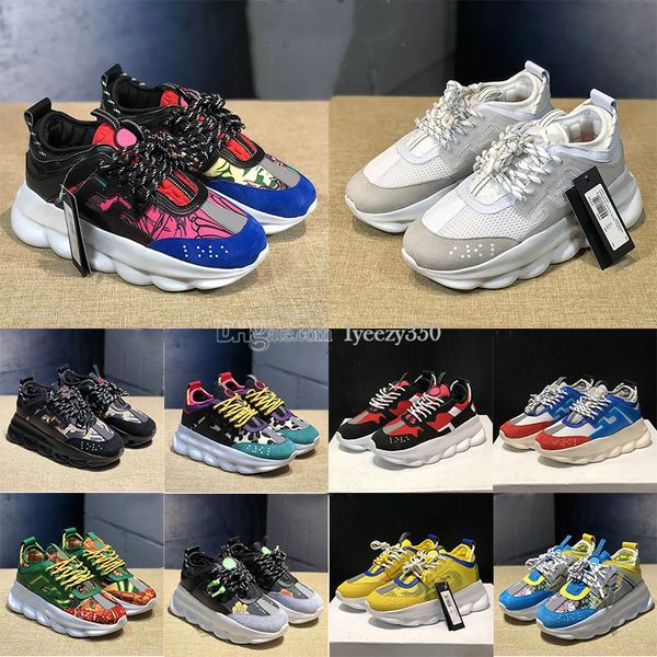 designers luxury casual shoes chain reaction wild jewels chain link trainer triple white black twill blue fluo rubber suede platform sneaker
designers luxury casual shoes chain reaction wild jewels chain link trainer triple white black twill blue fluo rubber suede platform sneaker