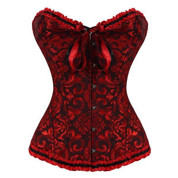 set s-6xl plus size women corset cotton lace up bow overbust corsets and bustiers gothic lady slimming waist shap, Black;white
set s-6xl plus size women corset cotton lace up bow overbust corsets and bustiers gothic lady slimming waist shap, Black;white