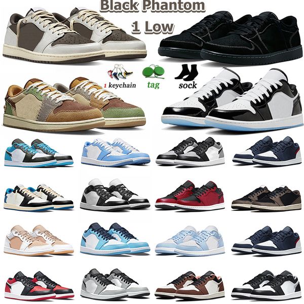 1 low basketball shoes men women 1s reverse mocha black phantom wolf grey concord bred shadow toe bulls white camo true blue trainers outdoo
1 low basketball shoes men women 1s reverse mocha black phantom wolf grey concord bred shadow toe bulls white camo true blue trainers outdoo