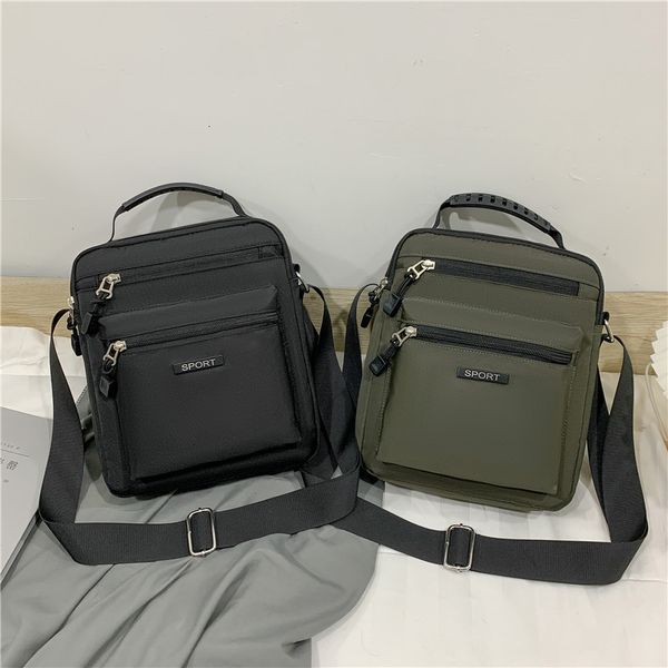 briefcases men's bags zipper single shoulder nylon fabric business messenger vertical casual handbags 230215
briefcases men's bags zipper single shoulder nylon fabric business messenger vertical casual handbags 230215