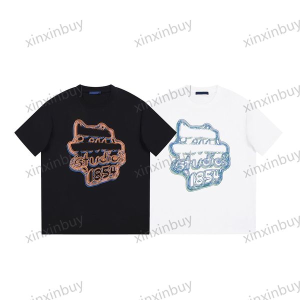 xinxinbuy men designer tee t shirt 23ss paris ghost line letters 1854 short sleeve cotton women white black grey xs-xl, Black;brown
xinxinbuy men designer tee t shirt 23ss paris ghost line letters 1854 short sleeve cotton women white black grey xs-xl, Black;brown