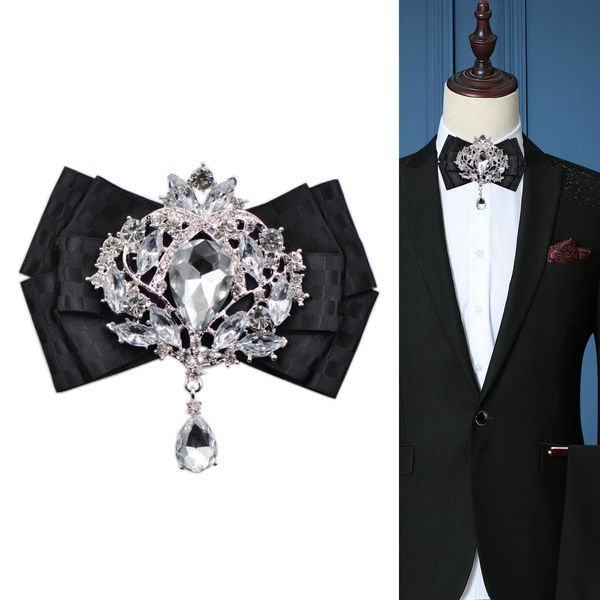 bow ties handmade fabric bow tie brooches crystal shirt necktie men's wedding brooch pocket towel square set accessories 230215, Black;gray
bow ties handmade fabric bow tie brooches crystal shirt necktie men's wedding brooch pocket towel square set accessories 230215, Black;gray