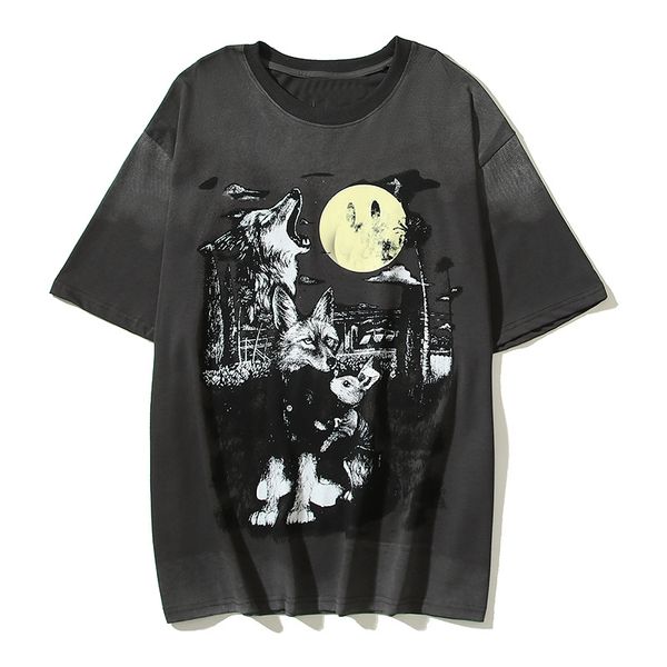 tees t shirts vintage gey short sleeve wolf print men's plus tee t-shirt top, Black;brown
tees t shirts vintage gey short sleeve wolf print men's plus tee t-shirt top, Black;brown