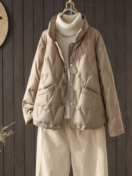 women's vests lagabogy winter women ultra light warm short puffer jacket casual female single breasted loose 90 white duck down coat 23, Black;white
women's vests lagabogy winter women ultra light warm short puffer jacket casual female single breasted loose 90 white duck down coat 23, Black;white