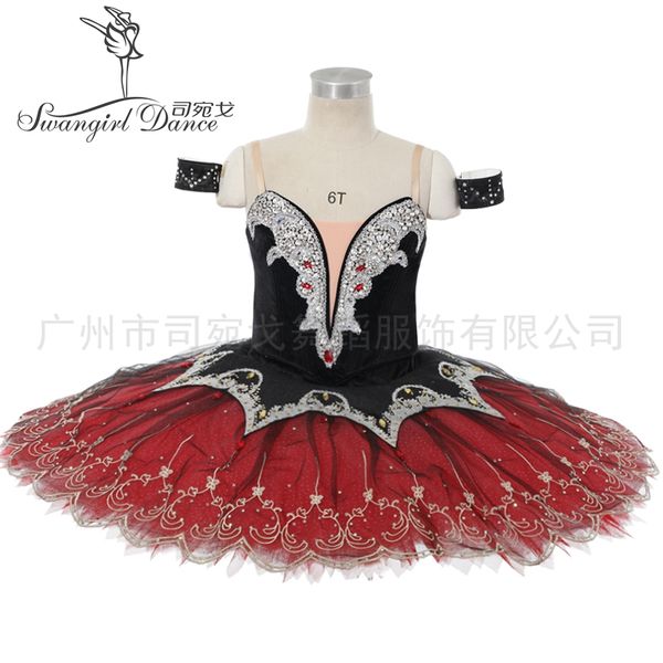 child black red velvet professional ballet tutu for competition don quixote costumes dress bt4181
child black red velvet professional ballet tutu for competition don quixote costumes dress bt4181