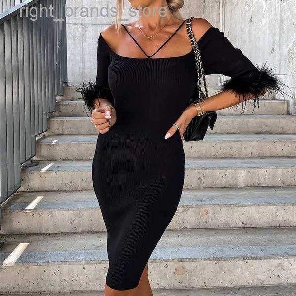casual dresses casual dresses autumn solid chest wrap mini pencil dress spring half sleeve knitted dress elegant slash neck feather patchwor, Black;gray
casual dresses casual dresses autumn solid chest wrap mini pencil dress spring half sleeve knitted dress elegant slash neck feather patchwor, Black;gray