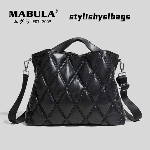 shoulder bags mabula women quilted winter down padded nylon shoulder bag female large capacity tote handbags fashion 2021 new satchels 02152
shoulder bags mabula women quilted winter down padded nylon shoulder bag female large capacity tote handbags fashion 2021 new satchels 02152