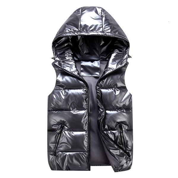 women's vest hooded vest winter cotton padded jacket korean fashion waistcoat bright color coat sleeveless y2k chalecos para mujer 2302, Black;white
women's vest hooded vest winter cotton padded jacket korean fashion waistcoat bright color coat sleeveless y2k chalecos para mujer 2302, Black;white
