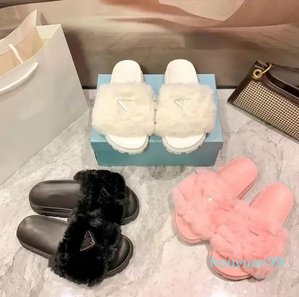 women winter wool slipper designers paris plush slippers prads simple pink sandals designer style fashion leisure womens flat bottom home sh, Black
women winter wool slipper designers paris plush slippers prads simple pink sandals designer style fashion leisure womens flat bottom home sh, Black
