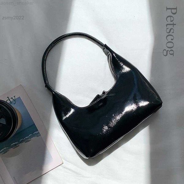 fashion glossy pu leather women's handbag 2022 vintage casual square underarm bags designer luxury small bag clutch bolsa mujer
fashion glossy pu leather women's handbag 2022 vintage casual square underarm bags designer luxury small bag clutch bolsa mujer