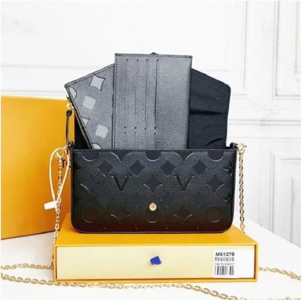 multi felicie pochette women chain bags wallet messenger leather handbags shoulder flower louise purse vutton crossbody viuton bag m61276
multi felicie pochette women chain bags wallet messenger leather handbags shoulder flower louise purse vutton crossbody viuton bag m61276