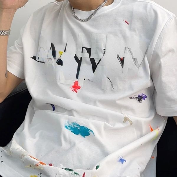 clothing sets high street pure cotton gallery tshirt splashing ink graffiti print oversize short sleeve t shirt for boys girls teenage 23021, White
clothing sets high street pure cotton gallery tshirt splashing ink graffiti print oversize short sleeve t shirt for boys girls teenage 23021, White
