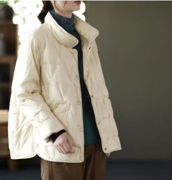 women's vests 2023 winter korean fashion white jacket parka singlebreasted warm down coat lady long sleeve short outwears 230215, Black;white
women's vests 2023 winter korean fashion white jacket parka singlebreasted warm down coat lady long sleeve short outwears 230215, Black;white