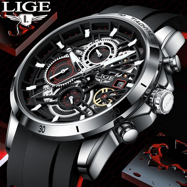 wristwatches lige fashion men watch brand luxury waterproof sport mens watches silicone automatic date military wristwatch reloj hombre 2302, Slivery;brown
wristwatches lige fashion men watch brand luxury waterproof sport mens watches silicone automatic date military wristwatch reloj hombre 2302, Slivery;brown