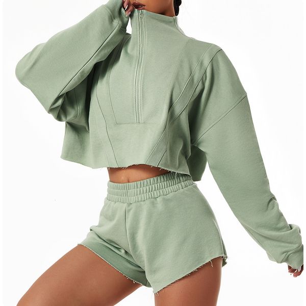 women's tracksuit sports sets loose hoodie casual outdoor zipper stand collar long sleeve 230215, Gray
women's tracksuit sports sets loose hoodie casual outdoor zipper stand collar long sleeve 230215, Gray