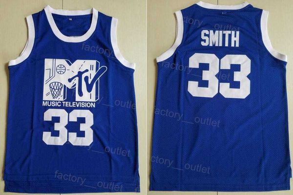 men movie music television 33 smith basketball jersey blue team color embroidery and sewing breathable pure cotton sewing for sport fans goo, Black
men movie music television 33 smith basketball jersey blue team color embroidery and sewing breathable pure cotton sewing for sport fans goo, Black