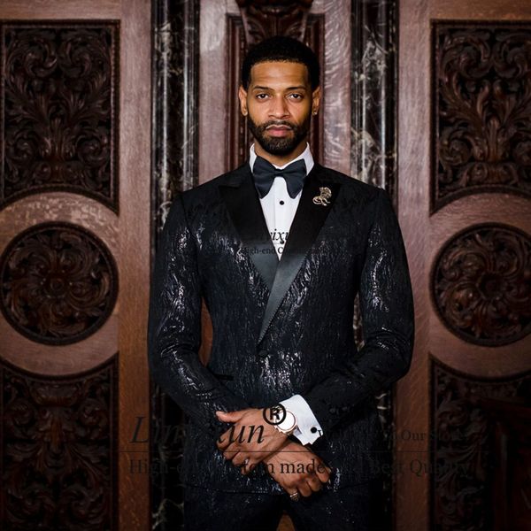 men's suits blazers shinny sequin black mens suits for wedding 2 pieces jacket pants set groom tuxedos slim fit male prom blazer terno, White;black
men's suits blazers shinny sequin black mens suits for wedding 2 pieces jacket pants set groom tuxedos slim fit male prom blazer terno, White;black