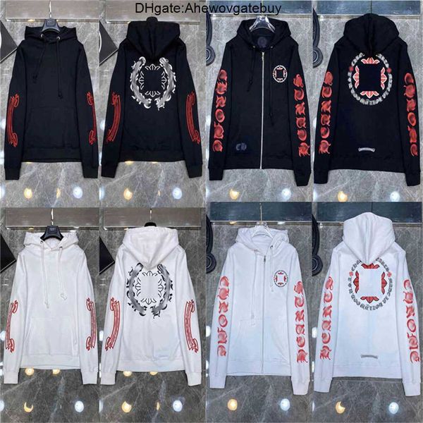 mens luxury fashion hoodies designer classic zipper ch sweatshirts horseshoe sanskrit cross print pullover hooded highs quality sweater t337, Black
mens luxury fashion hoodies designer classic zipper ch sweatshirts horseshoe sanskrit cross print pullover hooded highs quality sweater t337, Black