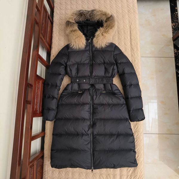 women's vests winter down jacket goose midlength thickened waist closed fur collar hooded coat 230215, Black;white
women's vests winter down jacket goose midlength thickened waist closed fur collar hooded coat 230215, Black;white
